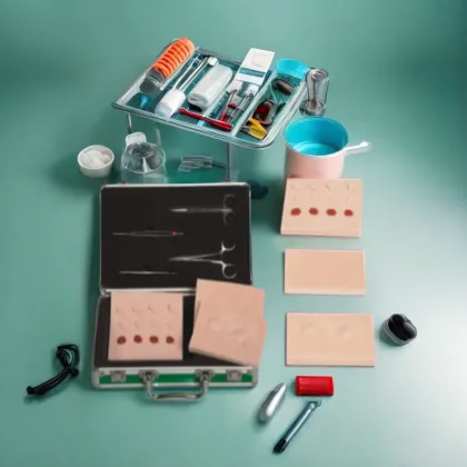 DARHMMY Medical Science Multi-Functional Minor Operation Kit for Skin Surgery Training - High Quality Medical Models