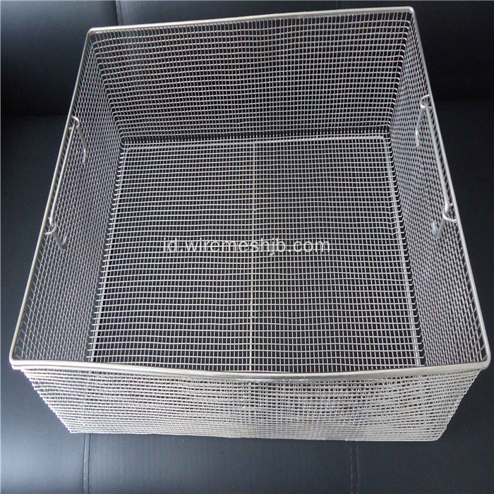 Keranjang Makanan Stainless Steel Mesh