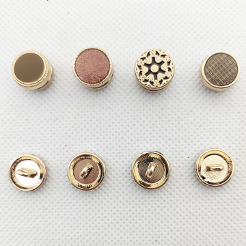 Unique Rhinestone Silver Hollow Zircon Button for Fashion Garments