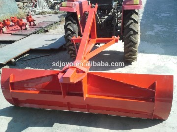 Rear tractor land leveler with three point linkage