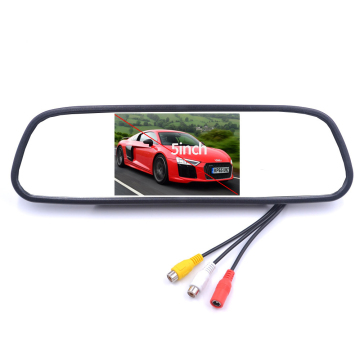 5 Inch TFT LCD Color Display Screen for Parking Rear Car Mirror and HD Camera Monitor