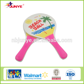 Ning Bo Jun Ye Wooden Beach Tennis Set