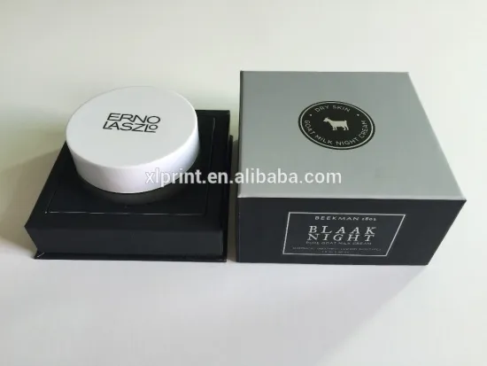 matt fancy cosmetic cardboard base box UV