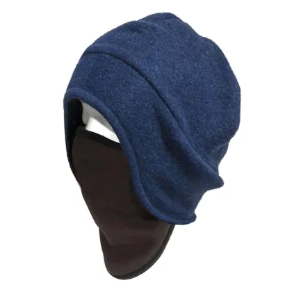 Winter Fleece Hat Balaclava Face Mask Beanie