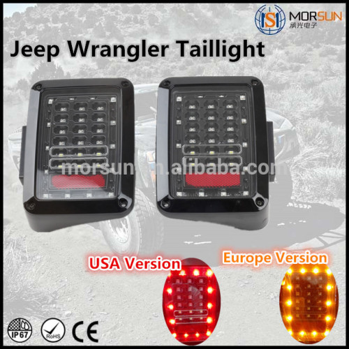 2016 New Version Original car tail light USA/Europe Edition Jeep wrangler Taillight