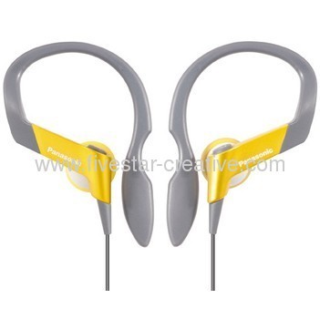 Panasonic Rp-hs33 In-ear Water-resistant Sport-clip Earbud Headphones 