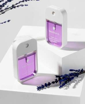 Moisturizing and antimicrobial disinfectant spray 38ml Green Lavender