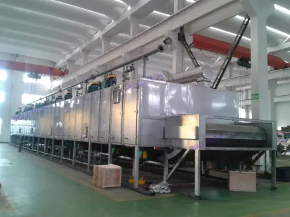Fruit continuous drying machine mesh belt dryer