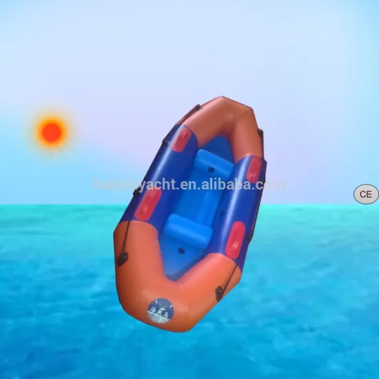 240cm whitewater rafting boat with inflatable floor for drifting, rescue and fishing use