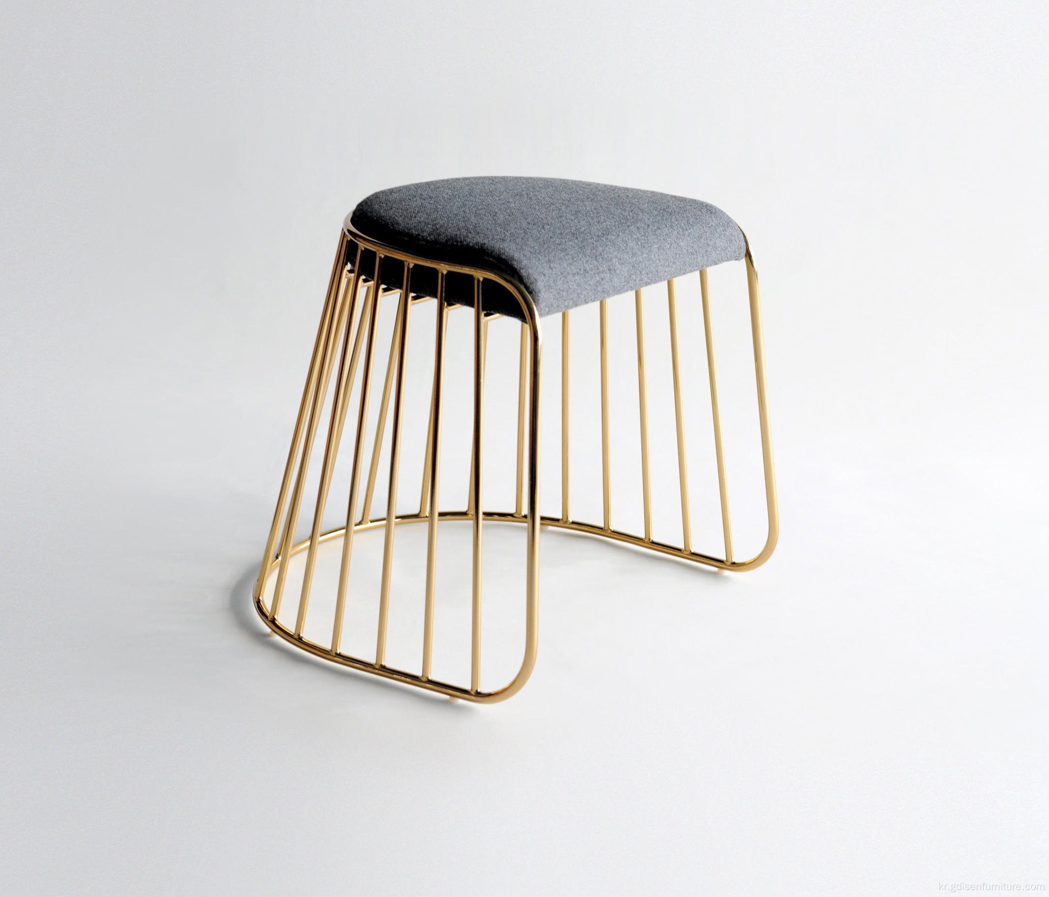 복제 놋쇠 금 신부 베일 바 의자