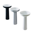 Pure acrylic stone resin column washbasin for bathroom