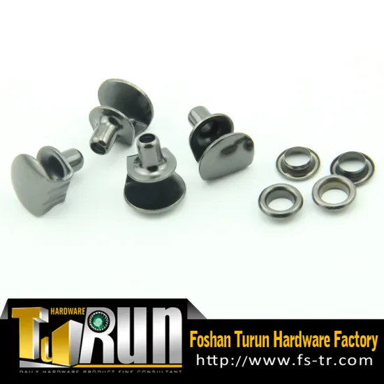 Fashion 8mm iron steel shoe eyelet hooks boot hooks