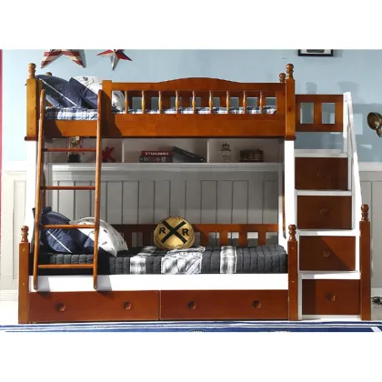 Simple Design Kids Furniture & Solid Wood Children Beds