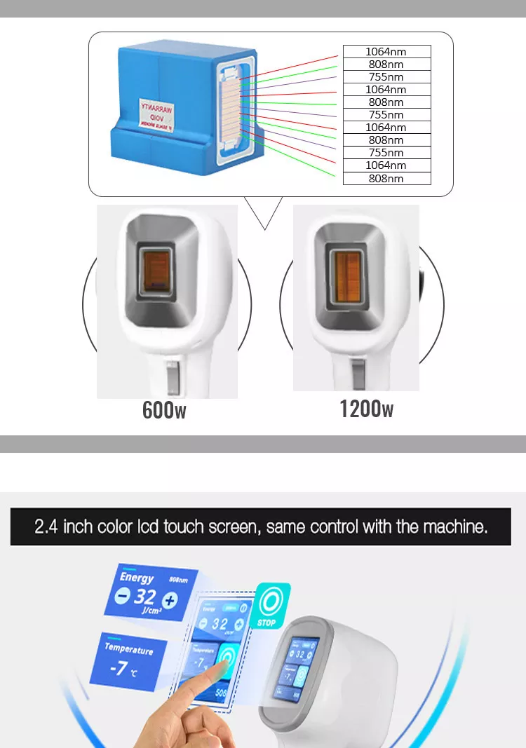 808 diode laser hair removal machine