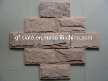 Pink Sandstone Mushroom Stone, Sandstone Tile