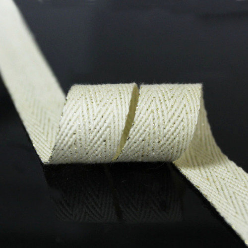 Cotton Ribbon in White Color (XF002)