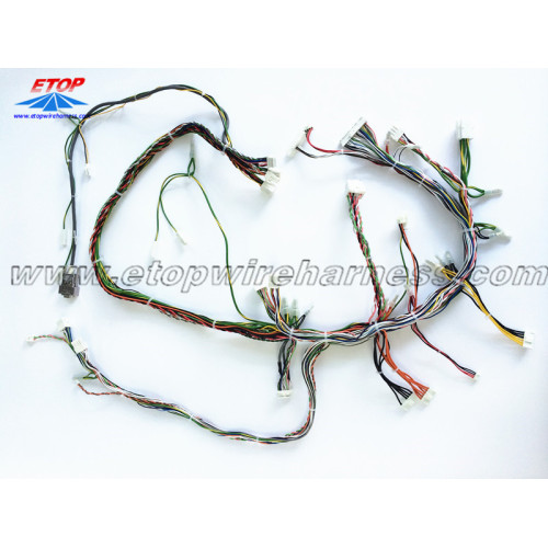 Game machine main wire assemblies