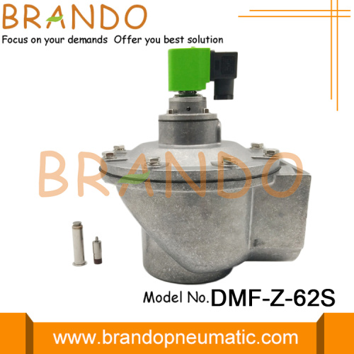 2-1/2 inç Sağ açılı solenoid darbe valfi DMF-Z-62s