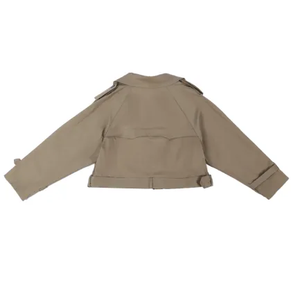 The price is good and can be customized Jackets skirt piece Brown skirt Skirt jackets suit