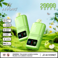 Vape Sekali Pakai UE Aivono Magic 20000 Puff Pena Vape Sekali Pakai Premium dengan Grosir Aliran Udara yang Dapat Disesuaikan