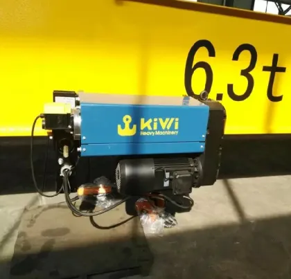 5t 16.5m EOT Single Girder Overhead Crane with Demag Hoist