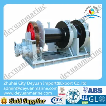 BV Approve Single Drum Electric Anchor Windlass