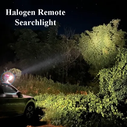 24V Halogen Boat Lights 360 Degree Rotating Searchlight