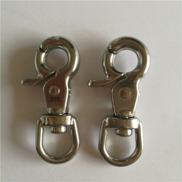 Stainless Steel Trigger Swivel Snap Hook Clip Chain Hook