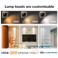 Nagykereskedelem 9W -os dimmable Con LED Square Downlights