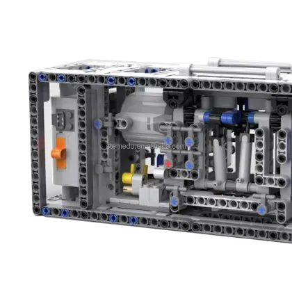 Stemedu 500PCS Plastic MOC Pneumatic Set for LEGO Compatible Toys