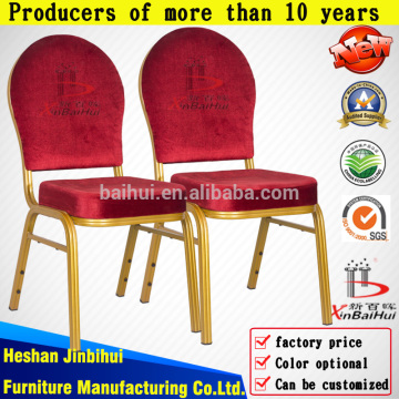 Hot sale wholesale metal banquet hall chairs
