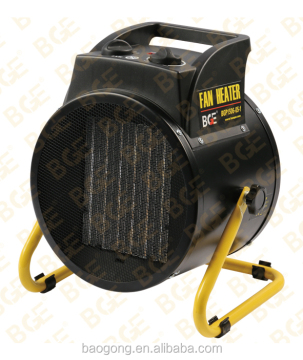 Portable Adjustable Electric Fan Heater: Compact Space Heater for Garage, Home, and Room Heating