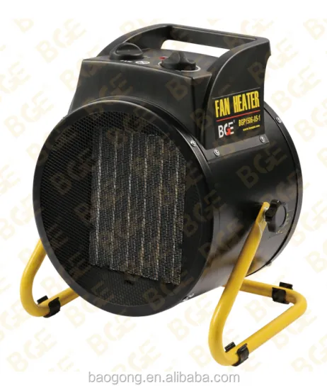Portable Adjustable Electric Fan Heater: Compact Space Heater for Garage, Home, and Room Heating