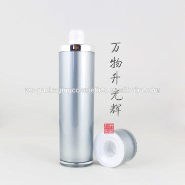 120ml Acrylic Matt Silver Cosmetic Toner 120ml Bottle