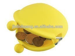 2014 newest hot selling popular portable silicone purse/silicone pouch/silicone wallet