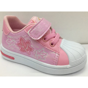 New Design Kid Girl PU Chaussure pour la marche