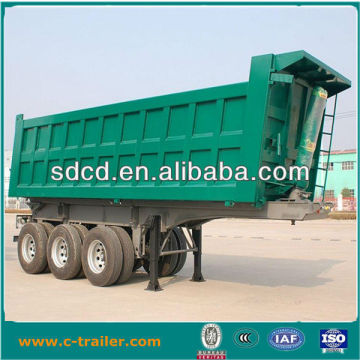 450hp Dump Tipping Trailer with 3 Axles and 50ton Loading