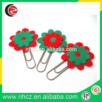 Flower Fabric Bookmark