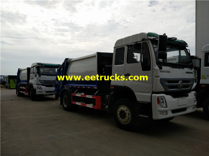 10ton Compress Waste Trucks