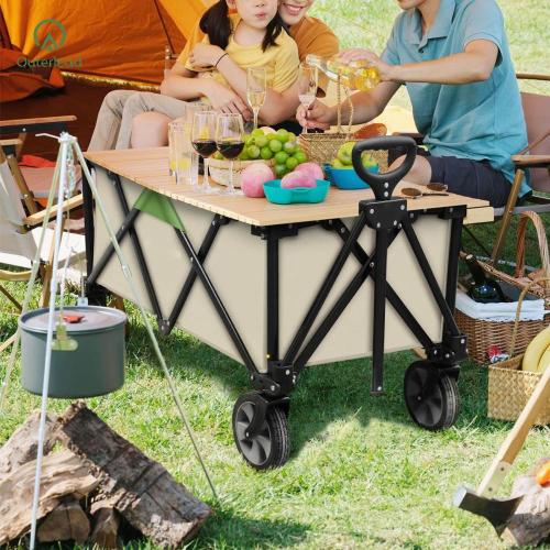 durable folding wagon Outerlead High Quality Collapsible Utility Wagon Cart Supplier