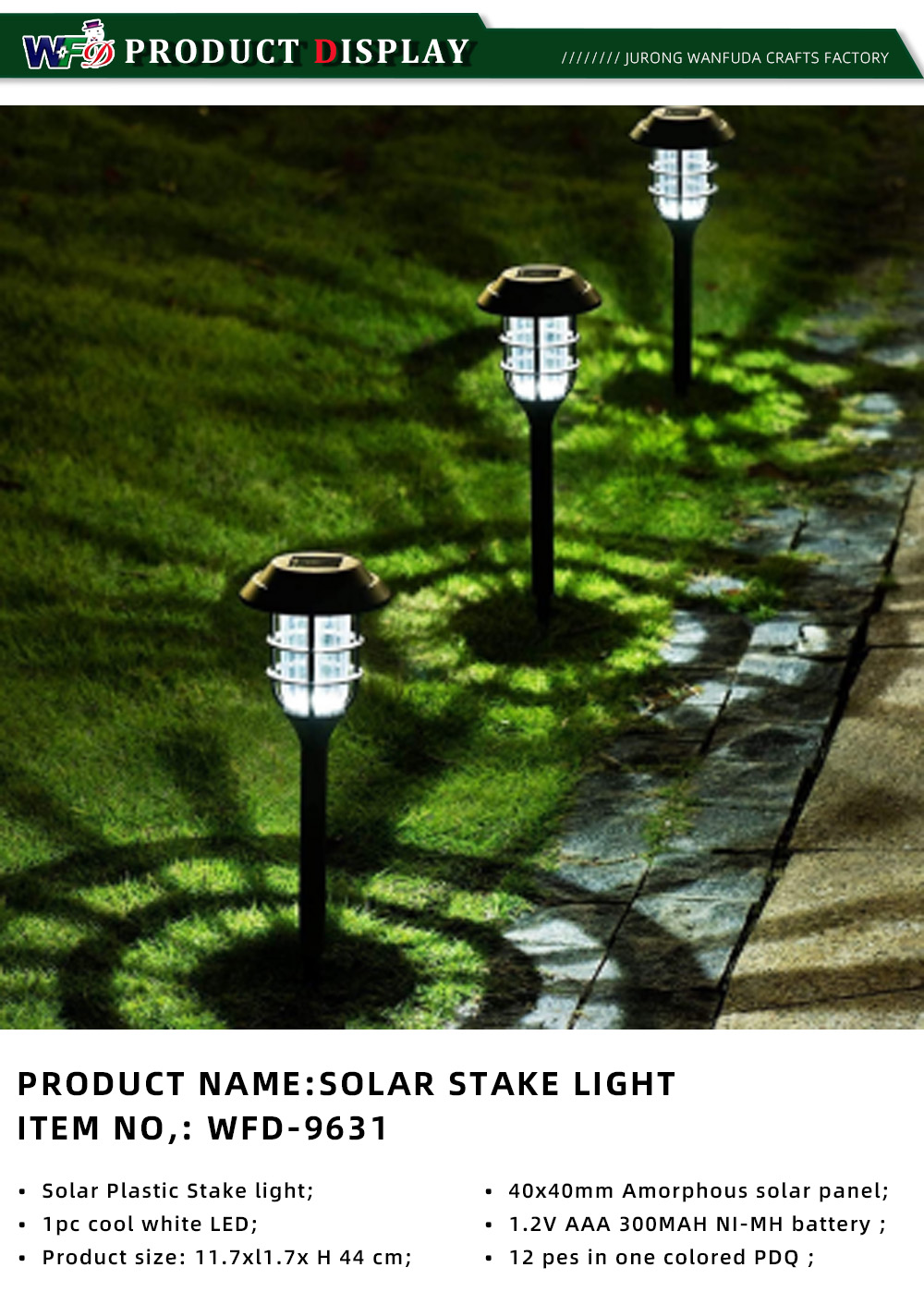 SOLAR LED STRING LIGHT 1-1-X