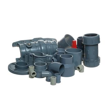 PVC Connector 4 Way Cross Pipe Fitting