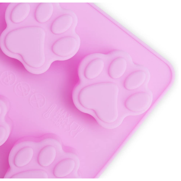 Moules de silicone pour chiot de grade de nourriture sans bâton