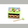 wooden pull along toy,wooden ice cream cart toy