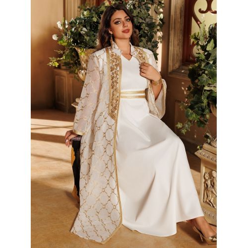 ست لباس شب عید مسلمانان Jalabiya Abayas