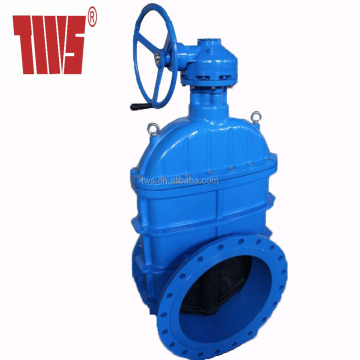 DI Flanged Resilient Wedge Gate Valve with Bevel Gear Actuator