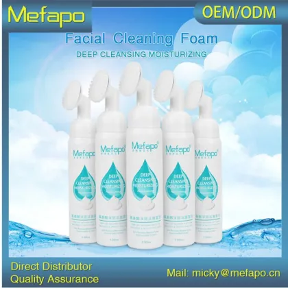 OEM Organic Foaming Exfoliating Face Wash&Facial Cleanser&Cleasing Lotion