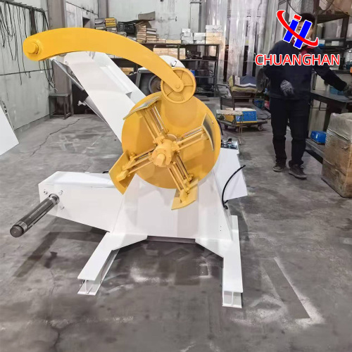 آلة فك اللفافة الأوتوماتيكية الطرفية ذات الملف الواحد