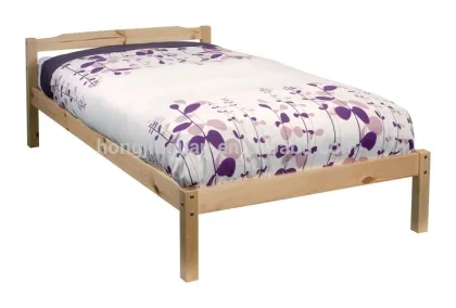 Solid wood single bed,solid pine single bed,UK market bed