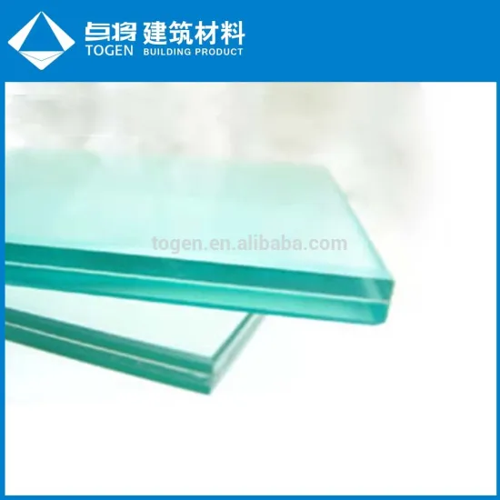 10mm+1.52PVB+10mm Laminated Pane of Glass Low Cost